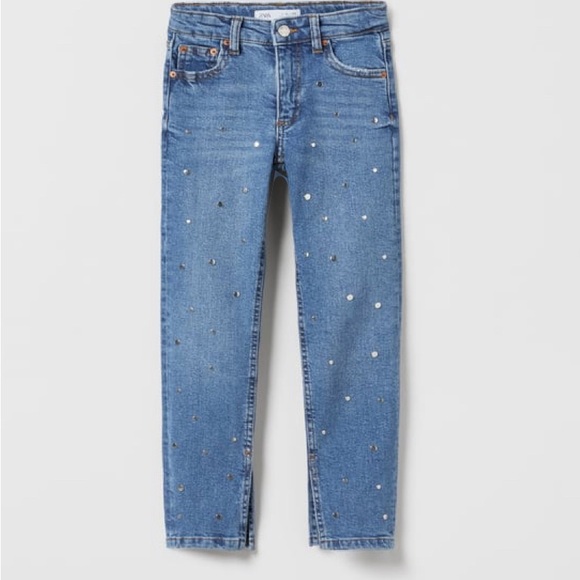 NWT Zara kids jeans, Size 9 , 134 CM. - Picture 2 of 4